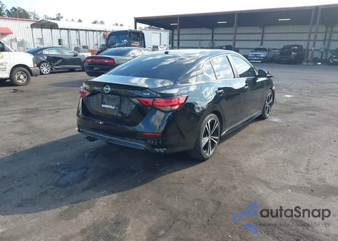 2021 Nissan Sentra Sr Xtronic Cvt z USA, uszkodzony, nr VIN 3N1AB8DV2MY229619